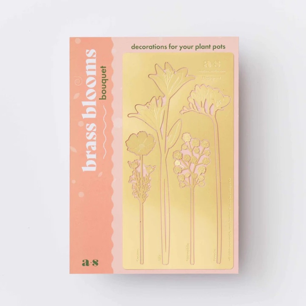 Another Studio Brass Blooms Bouquet